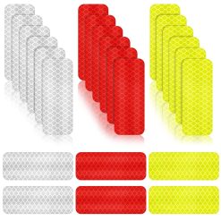 Reflective safety stickers waterproof 24 pack