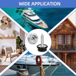 Boat Canvas Snaps Stainless Steel 1" 30 Pack 7 V1258 DP02 E 112 202604140110 02