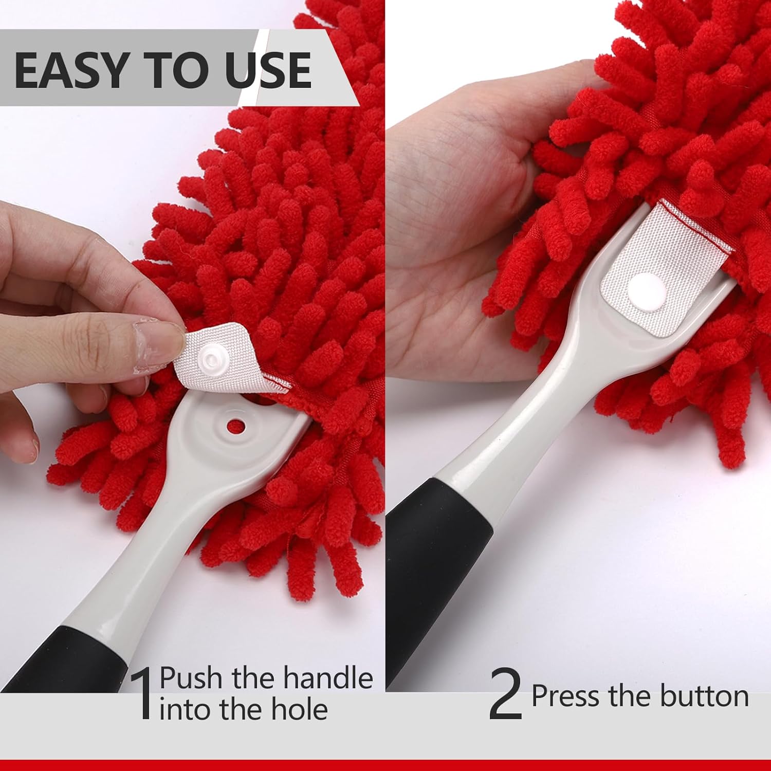Microfibre Duster Refills OXO Compatible, 2 Pack 4 Microfibre Duster Refills OXO Compatible, 2 Pack - Image 4