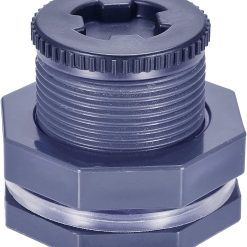 PVC Bulkhead Fitting 2 inch Female with Silicone Gasket Seal