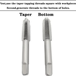 Alternative view of M10 x 1.5 Metric Hand Tap Pair, Alloy Tool Steel