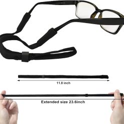 Alternative view of 10-Pack Adjustable Glasses Strap – Neck Lanyard for Eyewear