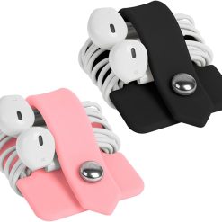 Silicone Earphone Winder Cable Organiser 2 Pack
