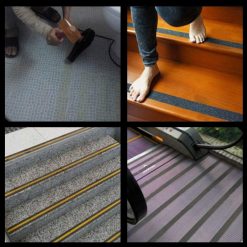 Alternative view of Non-slip safety tape 50mm x 5m grey