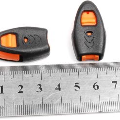 Alternative view of CooBigo 20 Pack Emergency Survival Whistles Zipper Pulls Whistle for Outdoor Climbing Hiking Camping Fishing Boat Kayak Life Vest Jacket Boating Water Survival Rescue Signaling