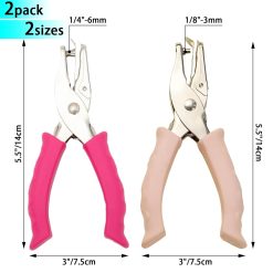 Alternative view of Small hole punch 2 pack with silicone grip