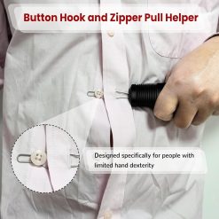 Alternative view of Button Hook with Zipper Pull Assist Tool