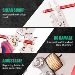 Alternative view of 16-in-1 Wire Stripper Pliers with Voltage Tester