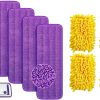 Reusable Mop and Duster Refill Pads Bundle 8 Pack