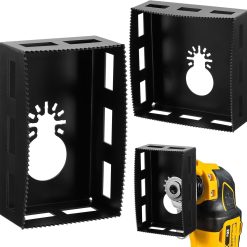 Square Slot Cutter for Dewalt and Milwaukee Multi-Tools