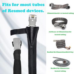 Alternative view of CPAP Hose Cover 6.3ft for ResMed ClimateLineAir Heated Tubing
