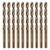 M35 Cobalt Drill Bit Set 3/16" 10-Piece HSS