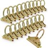 Steel E-Track O-Ring Tie-Down Anchors 20pcs