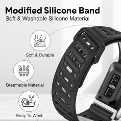 Alternative view of Silicone Sport Replacement Band for WHOOP 5.0, One, Peak, Life