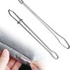 DIY Rope Threader Clip, Metal Drawstring Tool