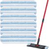 H2prO Mop Pads 6 Pack Microfibre Replacement Heads