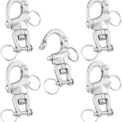 316 Stainless Steel Swivel Snap Shackle 70mm