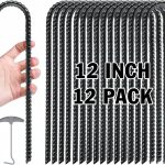 Trampoline Wind Stakes U-Shaped Galvanized Steel