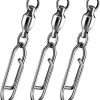 30-Pack Fishing Snap Swivels with Ball Bearing Quick Clips