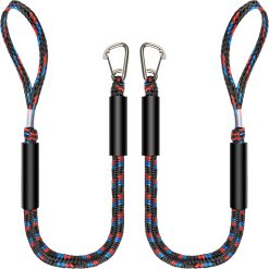 Bungee Dock Line with 316 Stainless Clips 4 Feet