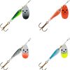 4-Piece Fishing Lure Spinner Baits Metal Sequin 0.53oz