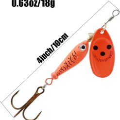 Fishing Lure Spinner Bait 4-Piece Metal Rotating Sequin Set 9 V1259 DP01 A 1236 202603310125 03