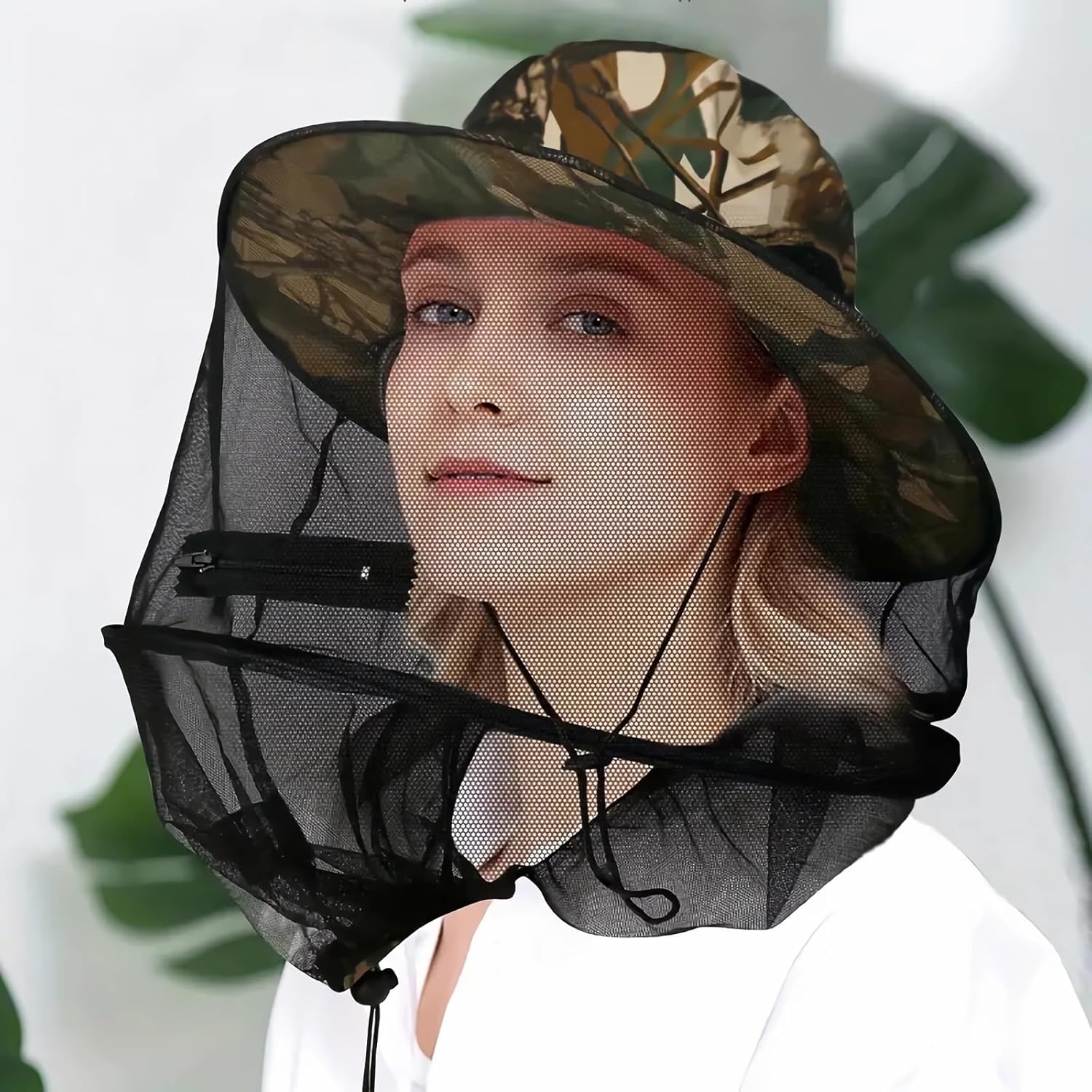 Anti-mosquito mesh fishing cap with removable net 6 Anti-mosquito mesh fishing cap with removable net - Image 6