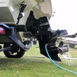 Alternative view of Rectangular Water Flusher for Outboard Motors
