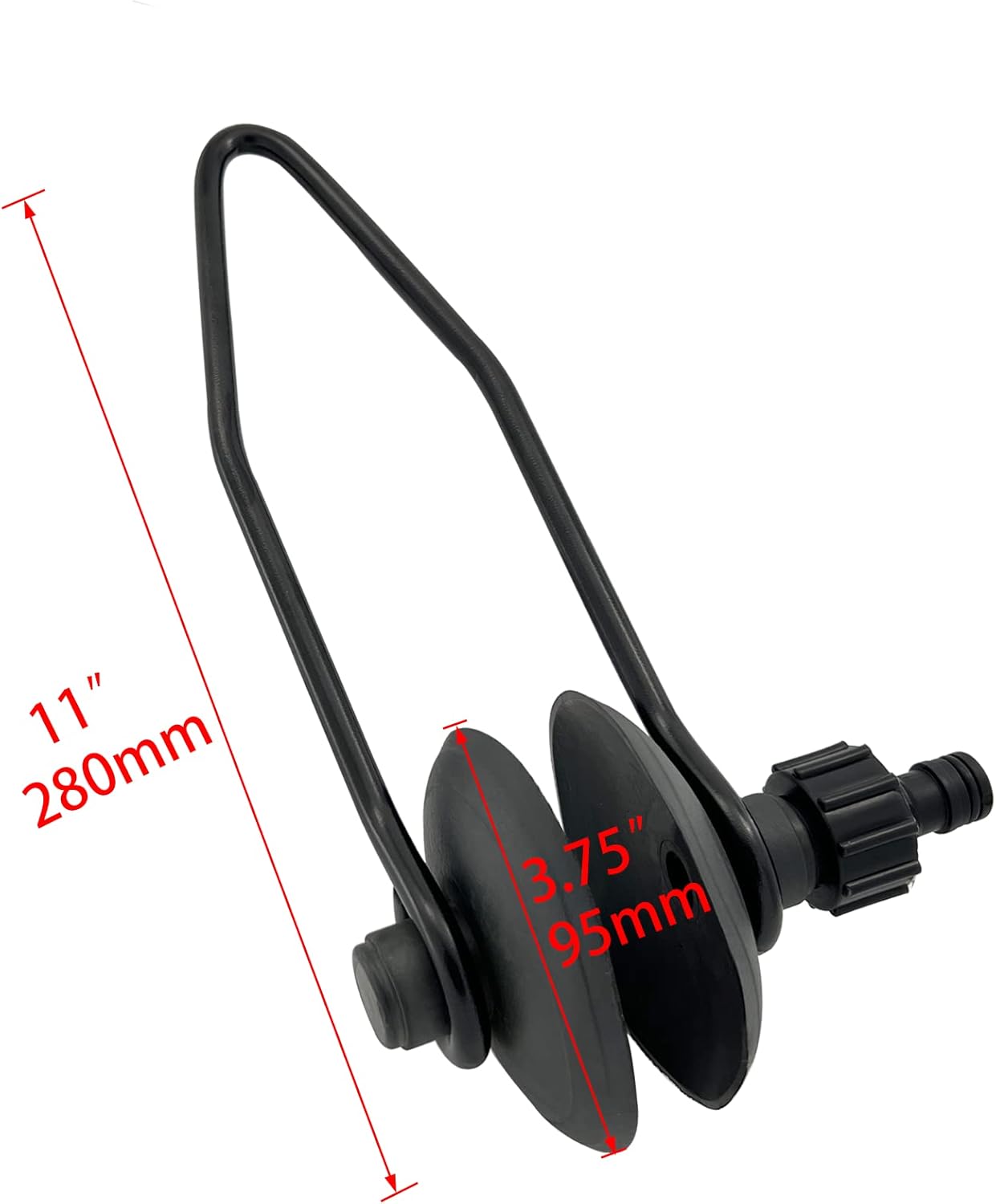 Universal round muff motor flusher for boats 3 Universal round muff motor flusher for boats - Image 3