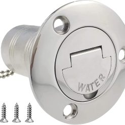 Water deck fill 1-1/2" keyless cap 316 stainless steel