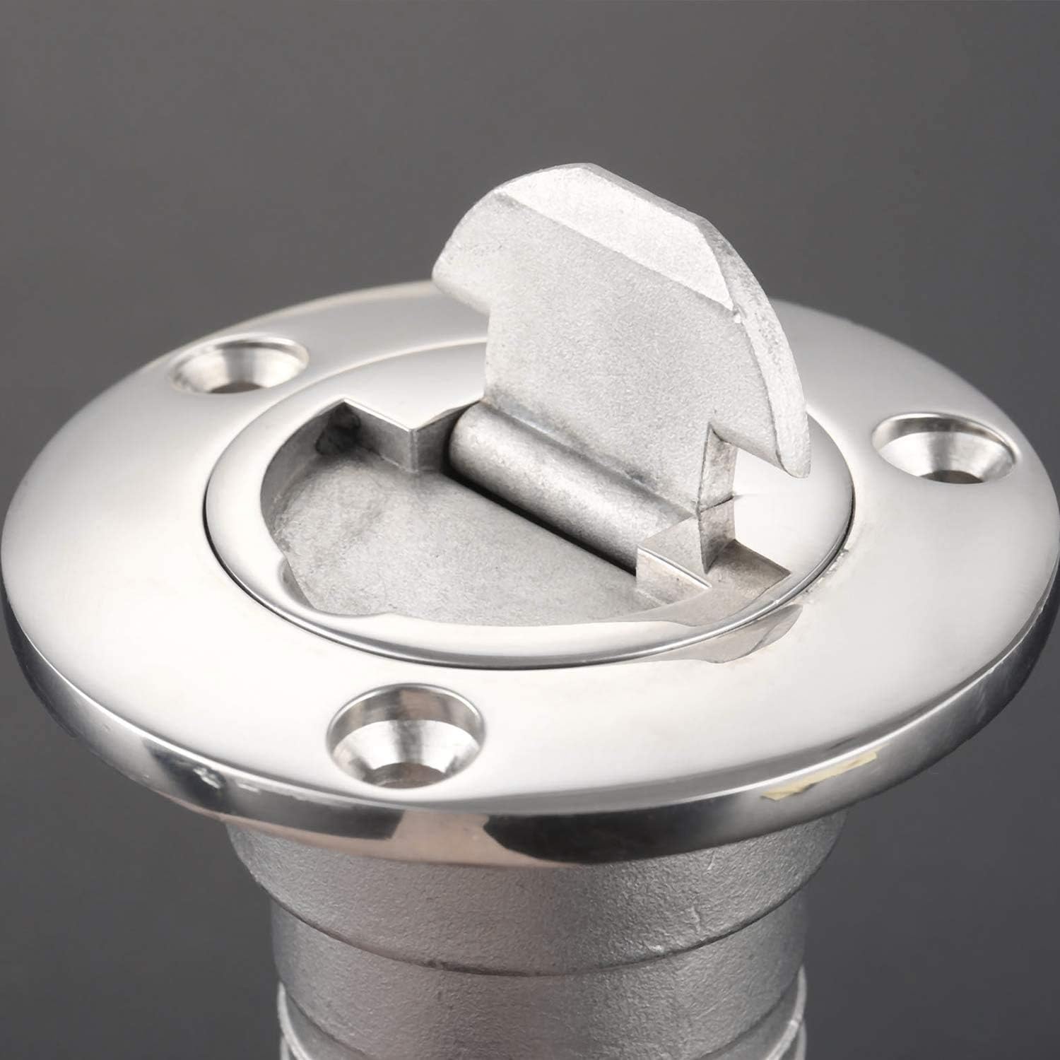 Water deck fill 1-1/2" keyless cap 316 stainless steel 8 Water deck fill 1-1/2" keyless cap 316 stainless steel - Image 8