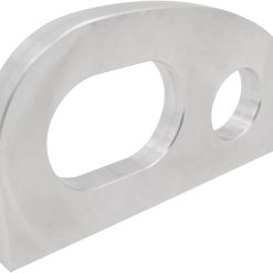 Aluminium bow eye with rope hole for marine boats