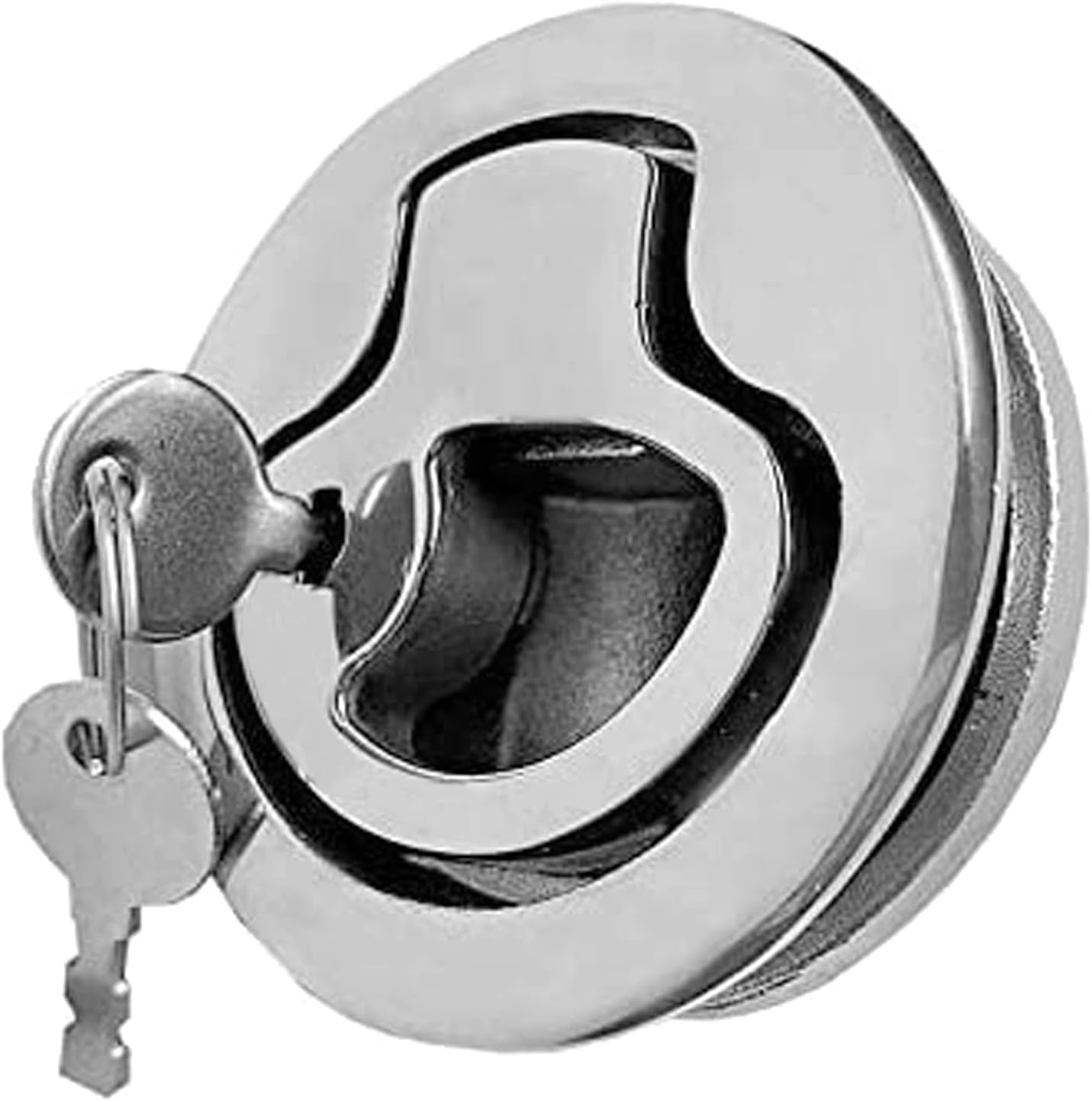 Stainless Steel Boat Latch 2" Marine Flush Mount 1 Stainless Steel Boat Latch 2" Marine Flush Mount