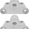 Aluminium oarlock socket pair right angle gunwale