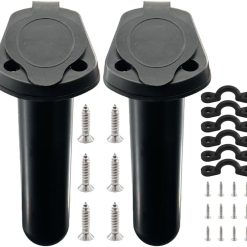 Kayak Rod Holder, Plastic Flush Mount, 2-Piece