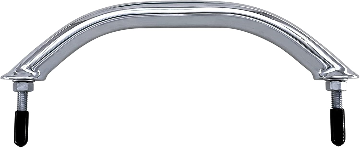 316 Stainless Steel Grab Handle Oval Tube Bar 8-3/4'' Marine 5 316 Stainless Steel Grab Handle Oval Tube Bar 8-3/4'' Marine - Image 5