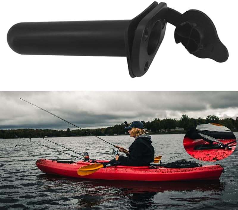 Kayak fishing rod holder 4-piece flush mount 7 Kayak fishing rod holder 4-piece flush mount - Image 7