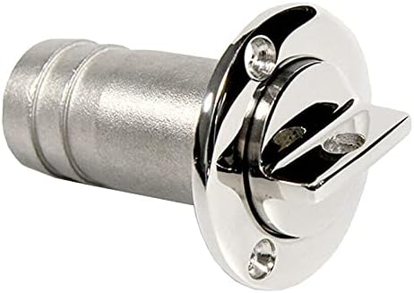 1" Boat Fuel Deck Fill with Keyless Cap and Marine Mirror - 316 Stainless Steel 1 1" Boat Fuel Deck Fill with Keyless Cap and Marine Mirror - 316 Stainless Steel