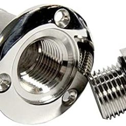 1" Boat Fuel Deck Fill with Keyless Cap and Marine Mirror - 316 Stainless Steel 9 V1259 DP01 A 1310 202603302111 02