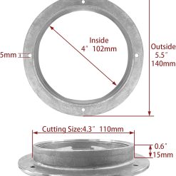 4 inch Round Deck Plate Inspection Hatch 316 Stainless Steel 9 V1259 DP01 A 1338 202603302155 02