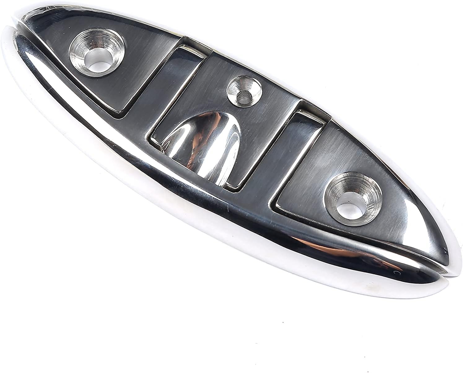 Folding boat cleat 6" flip-up 316 stainless steel 5 Folding boat cleat 6" flip-up 316 stainless steel - Image 5