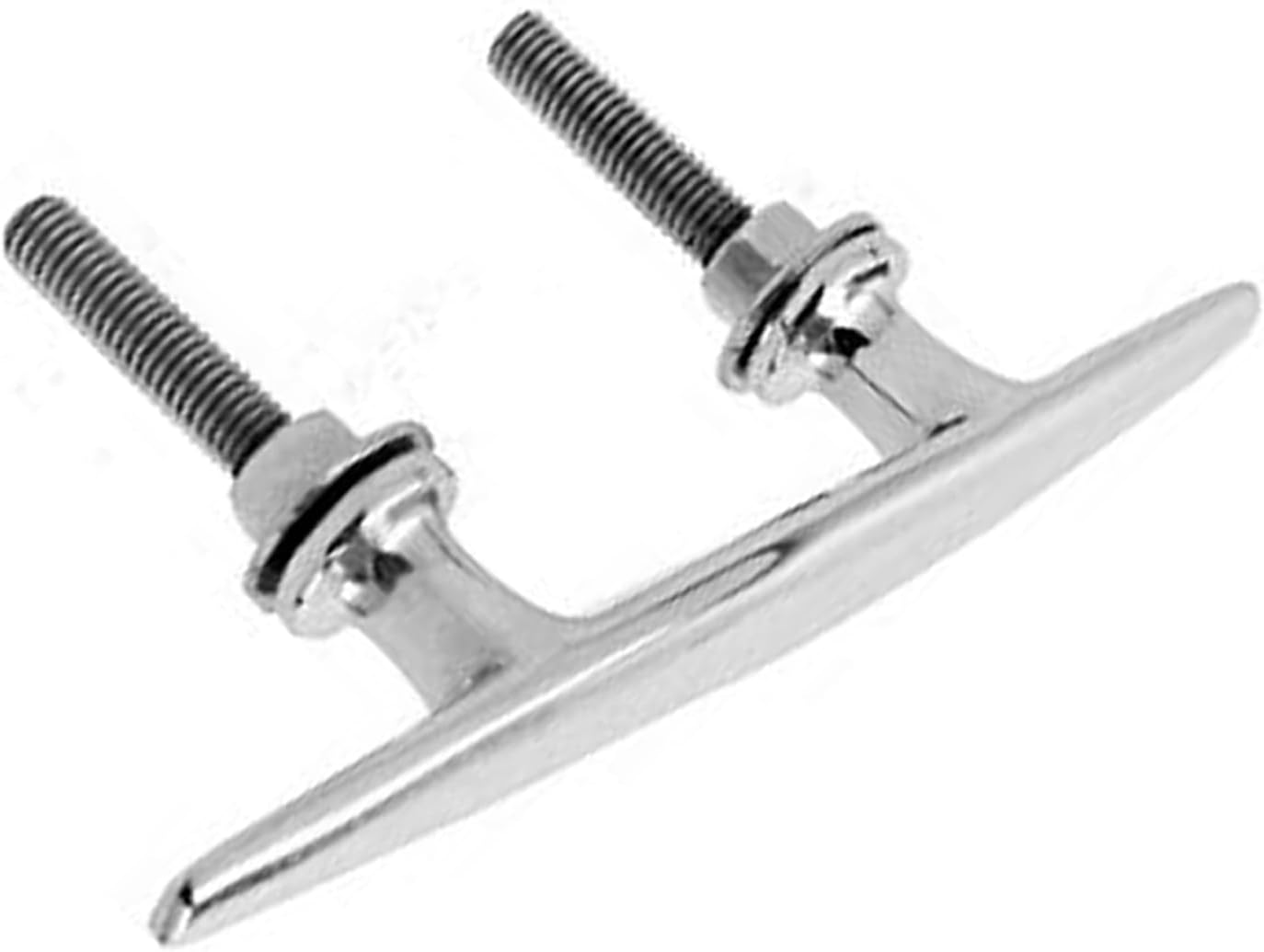 Boat Cleat Open Base 316 Stainless Steel 6" 2 Boat Cleat Open Base 316 Stainless Steel 6" - Image 2