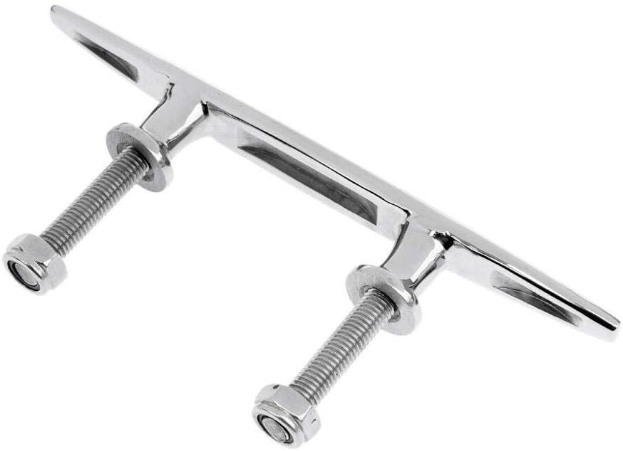 Boat Cleat Open Base 316 Stainless Steel 6" 6 Boat Cleat Open Base 316 Stainless Steel 6" - Image 6