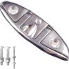 Folding deck cleat 8-1/2" stainless steel