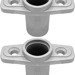 Aluminum oar lock socket holder, pair