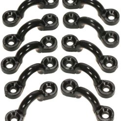 Nylon Pad Eye Straps for Boat Bimini Top – 10 Pack
