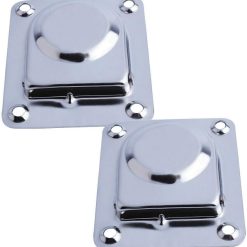 Alternative view of Stainless steel recessed hatch pull handle, 65 x 56mm