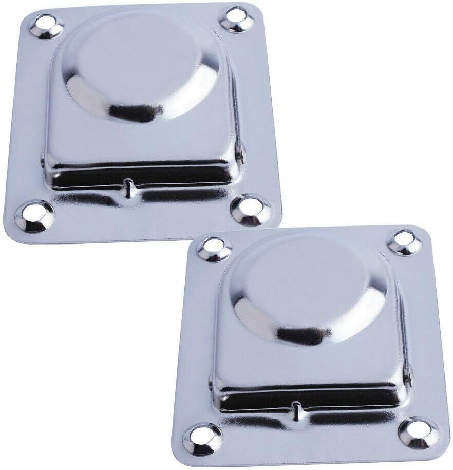 Stainless steel recessed hatch pull handle, 65 x 56mm 2 Stainless steel recessed hatch pull handle, 65 x 56mm - Image 2
