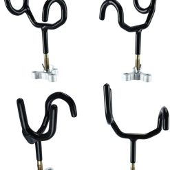 Alternative view of Boat rod holder 20 degree steel wire with mounting base, 4 pack