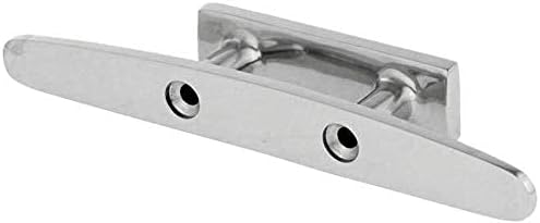 Boat Cleat 4" 316 Stainless Steel Open Base Pack of 2 4 Boat Cleat 4" 316 Stainless Steel Open Base Pack of 2 - Image 4
